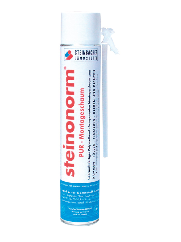 steinonorm® PUR-Einkomponenten Pistolen-Montageschaum