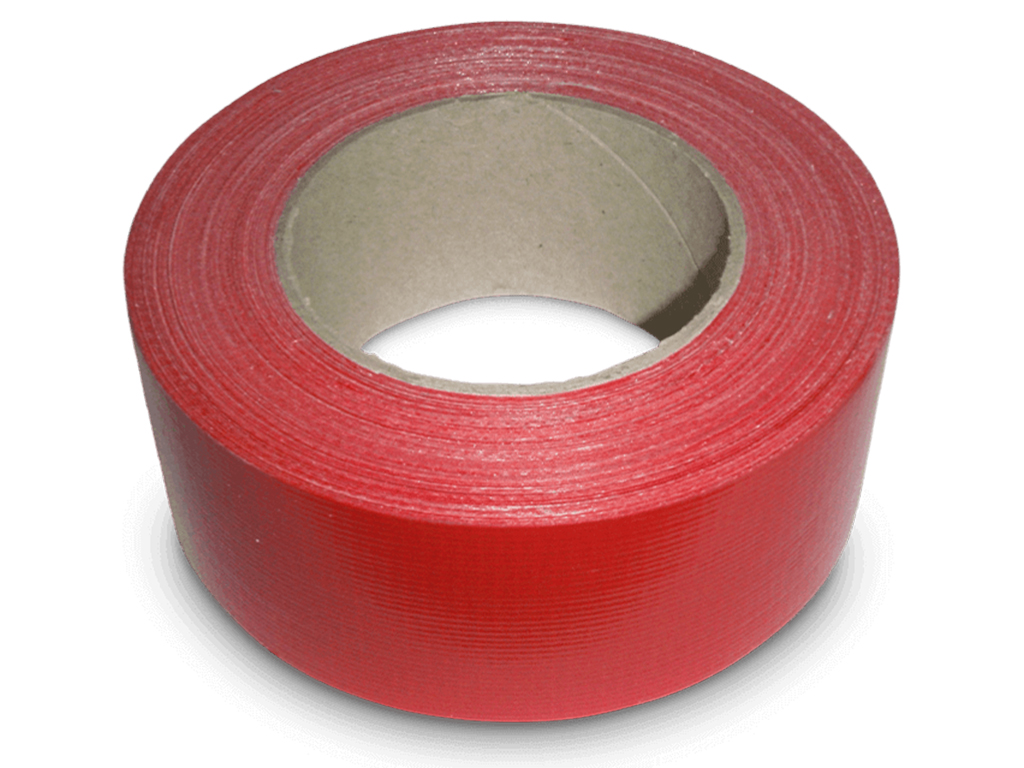 steinoflex® Gewebeklebeband rot