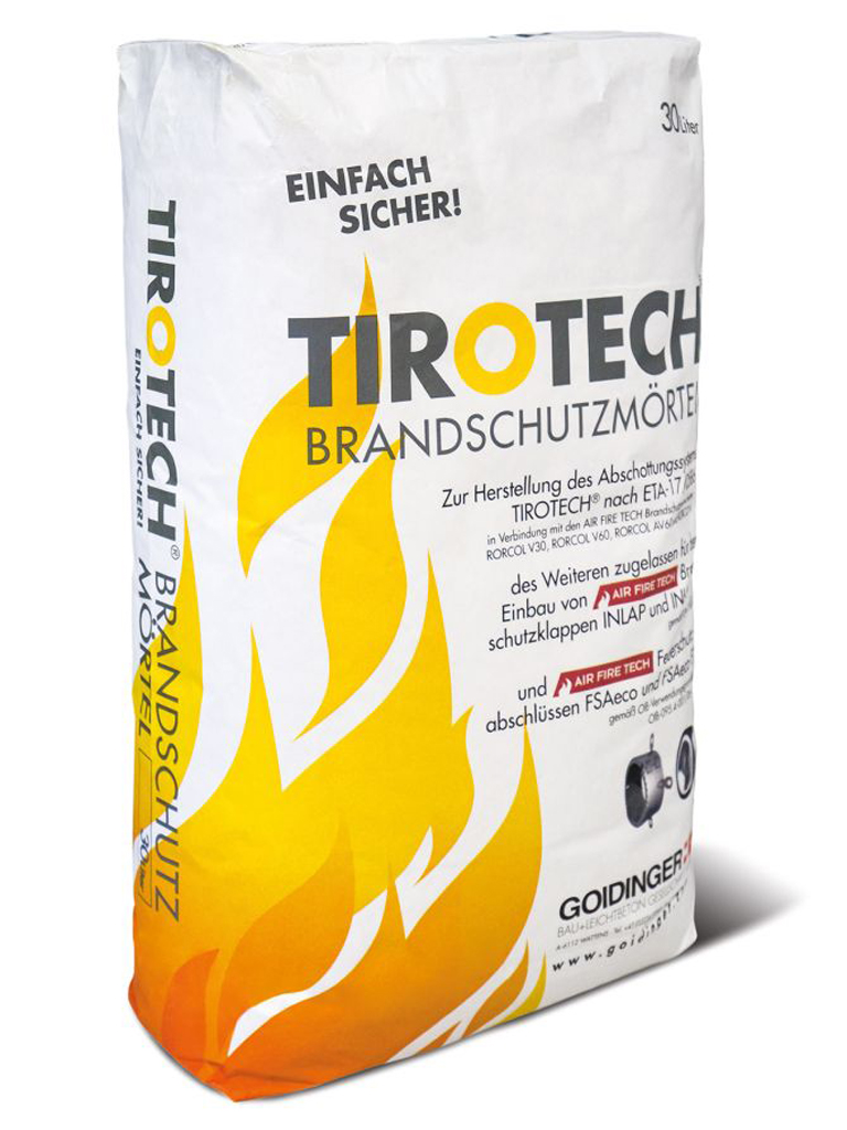 TIROTECH Brandschutzmörtel