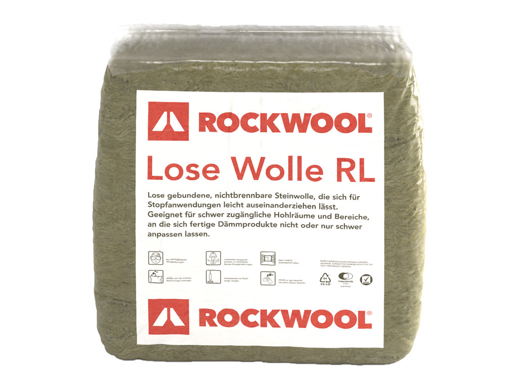 ROCKWOOL Lose Wolle RL ca. 3kg