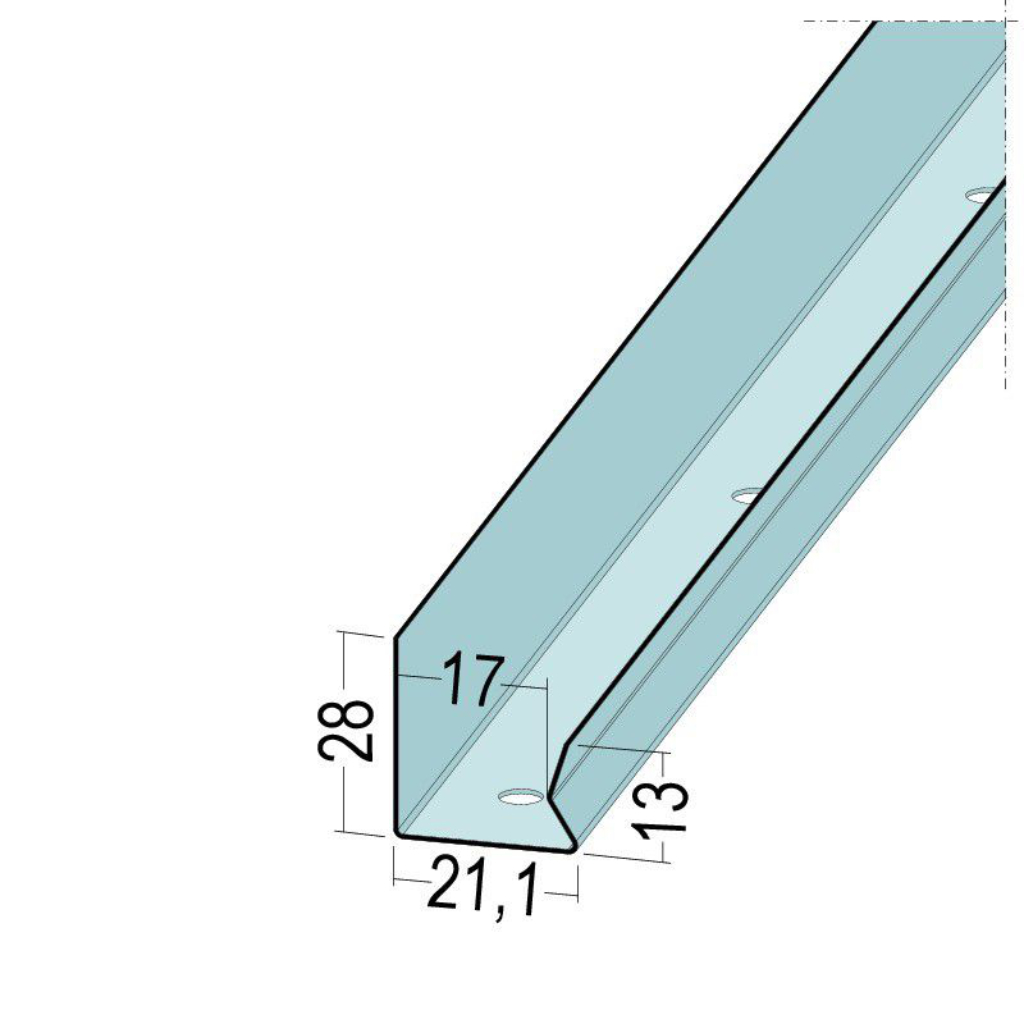 TPS U-Wandanschlussprofil 5313