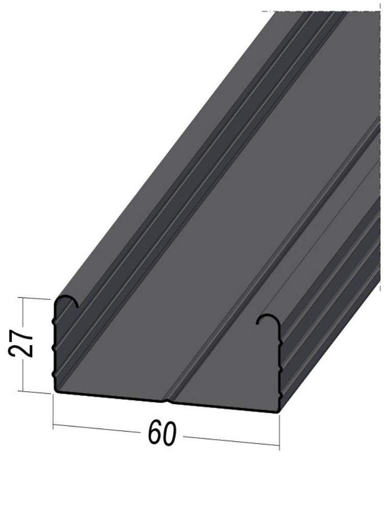 C-Deckenprofil runder Umbug C3 sehr hoch|C4 hoch|C5 mittel