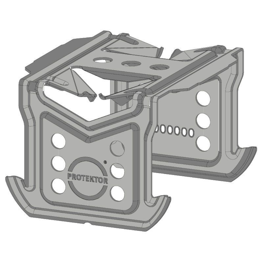 Kreuzschnellverbinder C3-C5 hoch