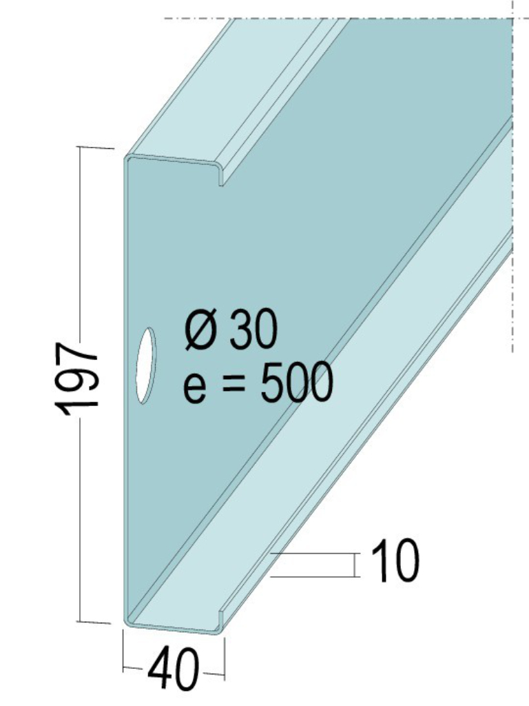 C-Trägerprofil 4519