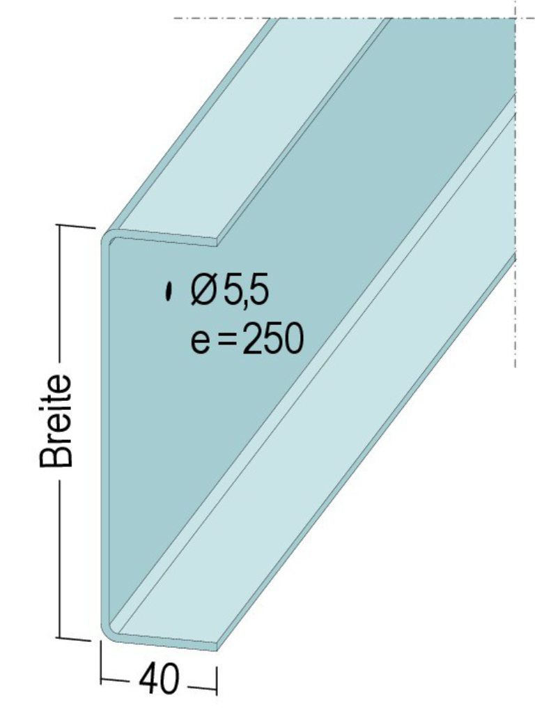 U-Trägerprofil