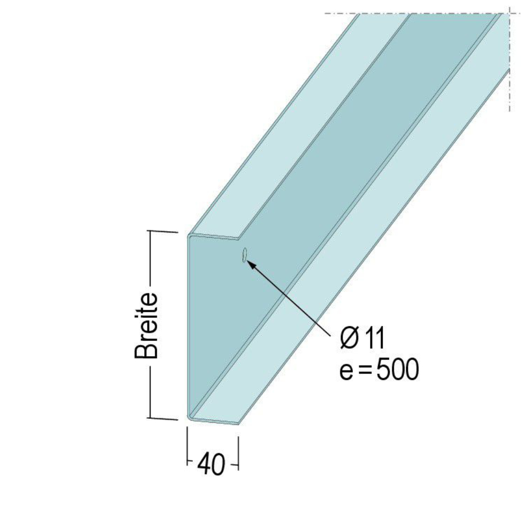 U-Anschlussprofil 4510/4515/4520