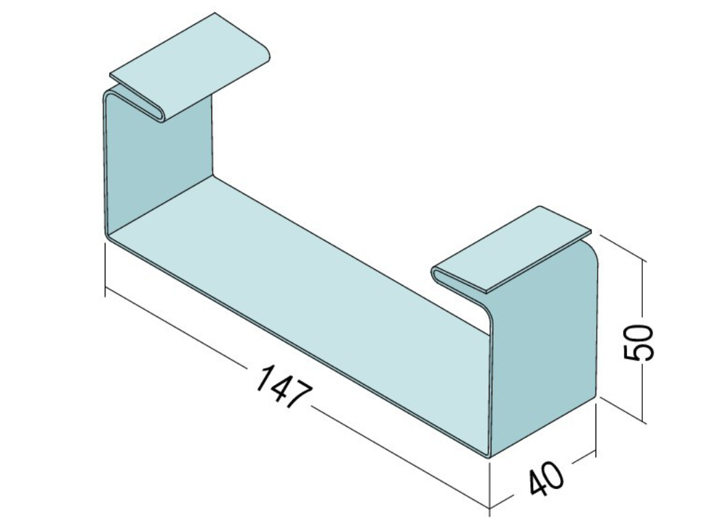 ediWall Halteklammer 4597