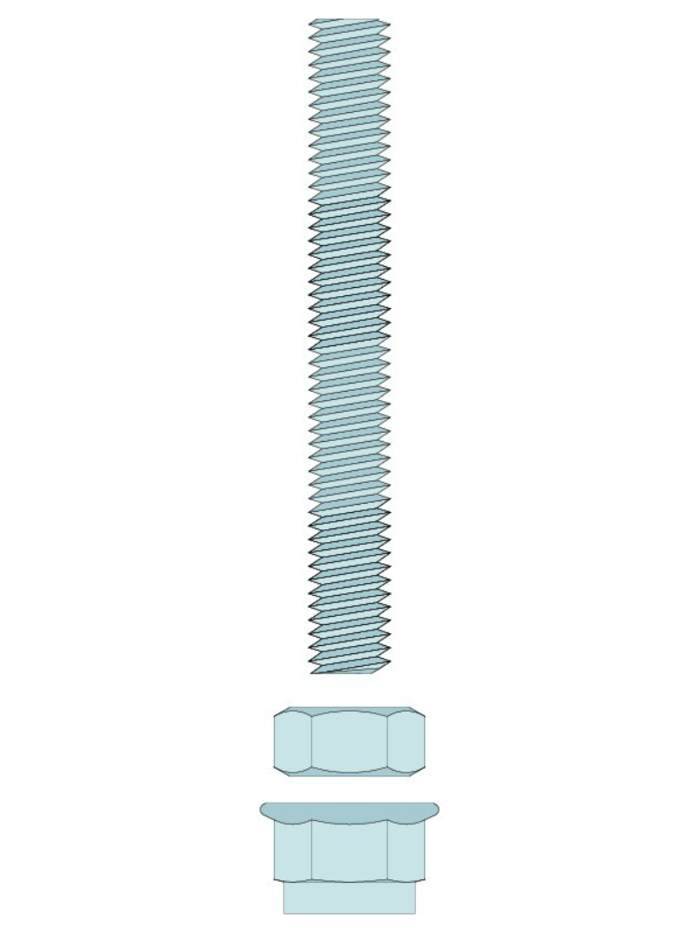 Gewindestangenset M10 8.8