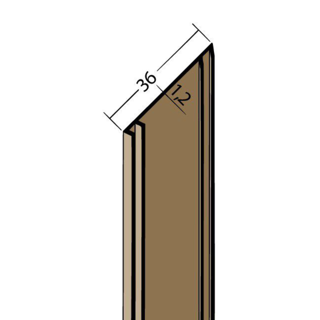 Fugenband mit Dichtlippe PVC 03331 2500,0 90