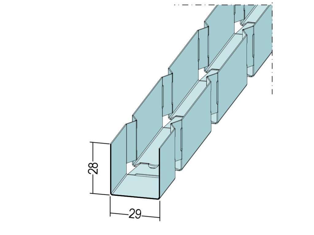 UD-Profil biegbar 5552