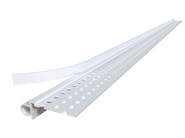 Anschlussprofil mit Schattenfuge, Anschlusslippe Trockenbau 37832