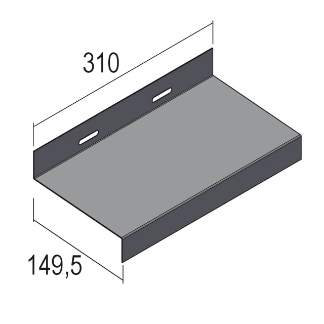 Stoßblech Z-Protect Profil 150 4895