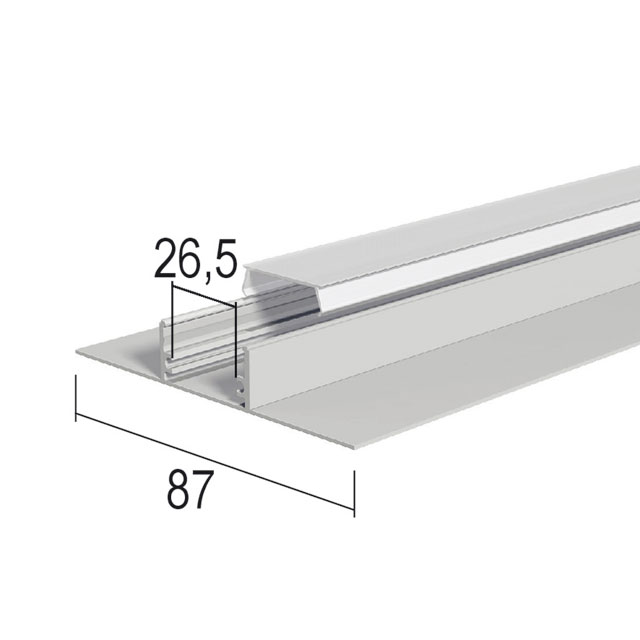 LED Flächenprofil breit 6533