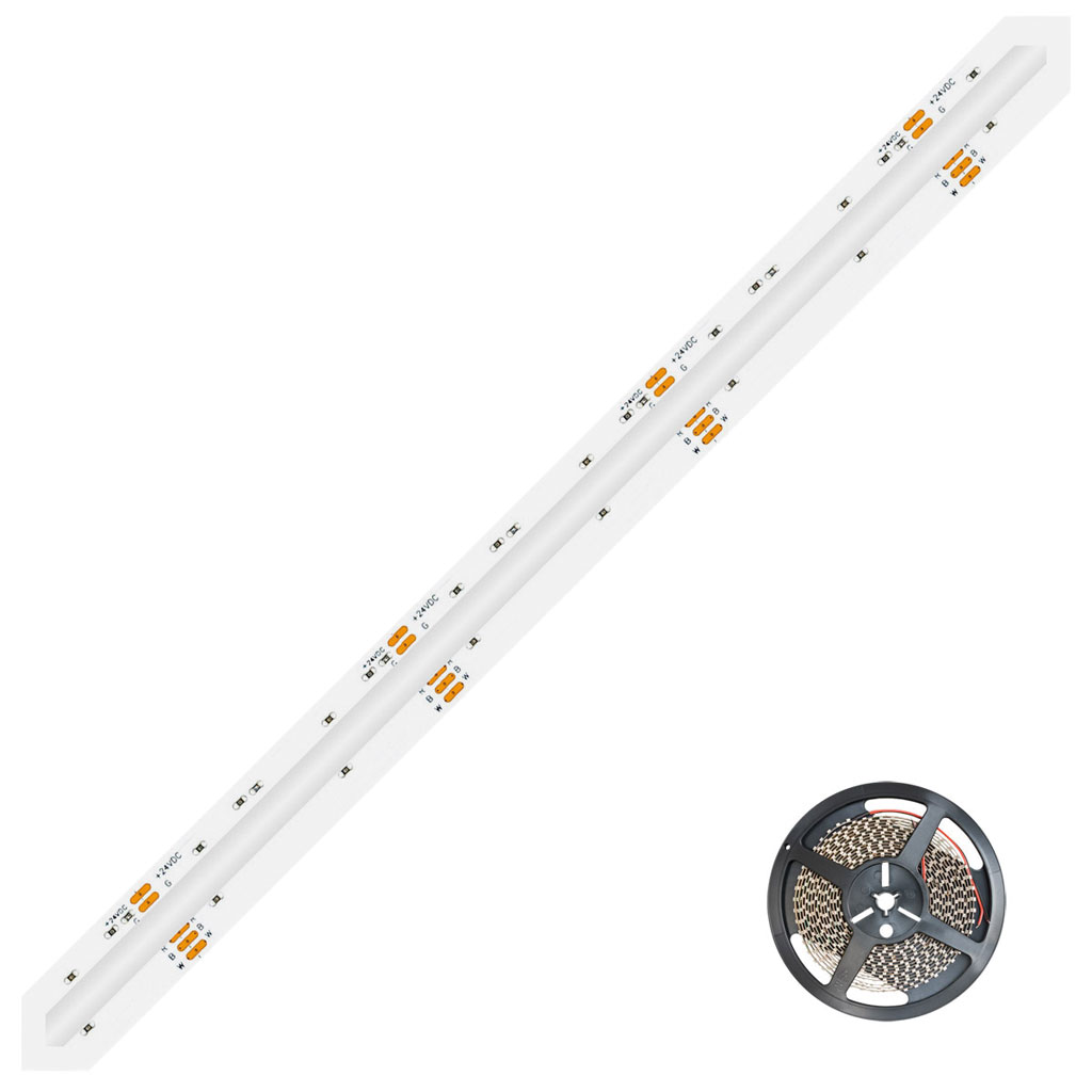 RGBW COB LED-Strip IP20 15 W/m