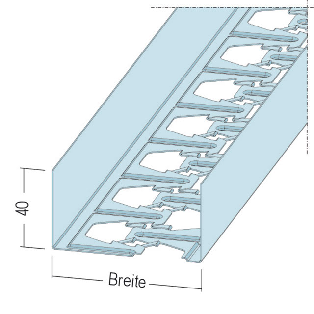 MAXI-TEC U-Wandprofil