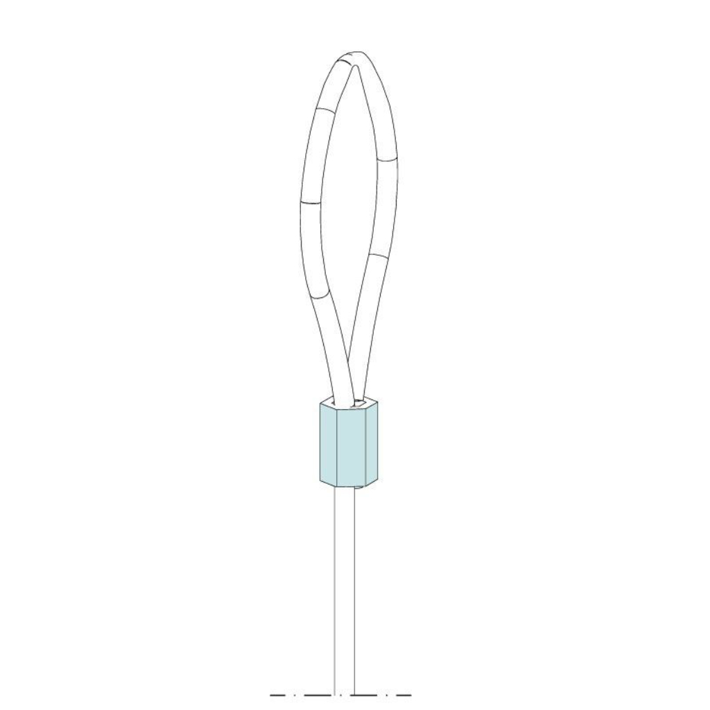 Perlonseil mit Schlaufe 92123 + 92124