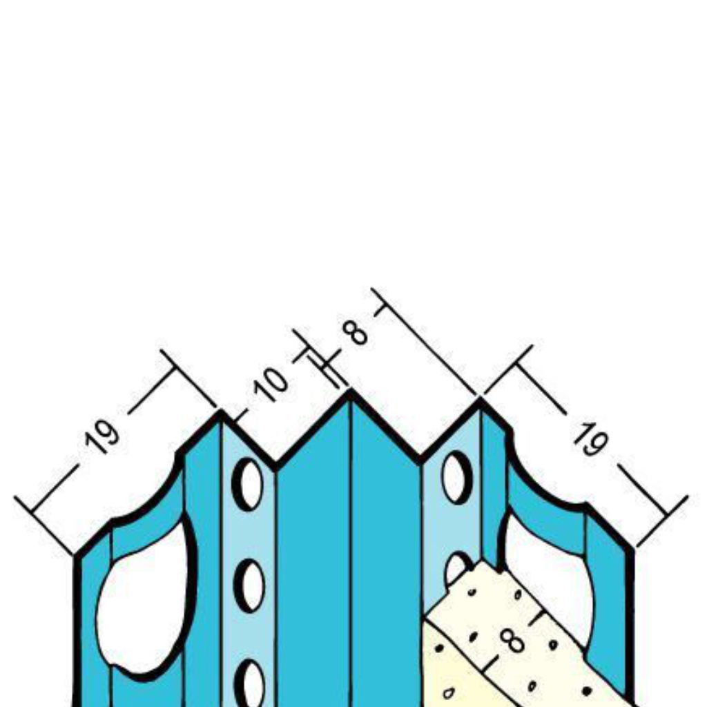 Inneneckprofil für den Innenputz 01004 260,0