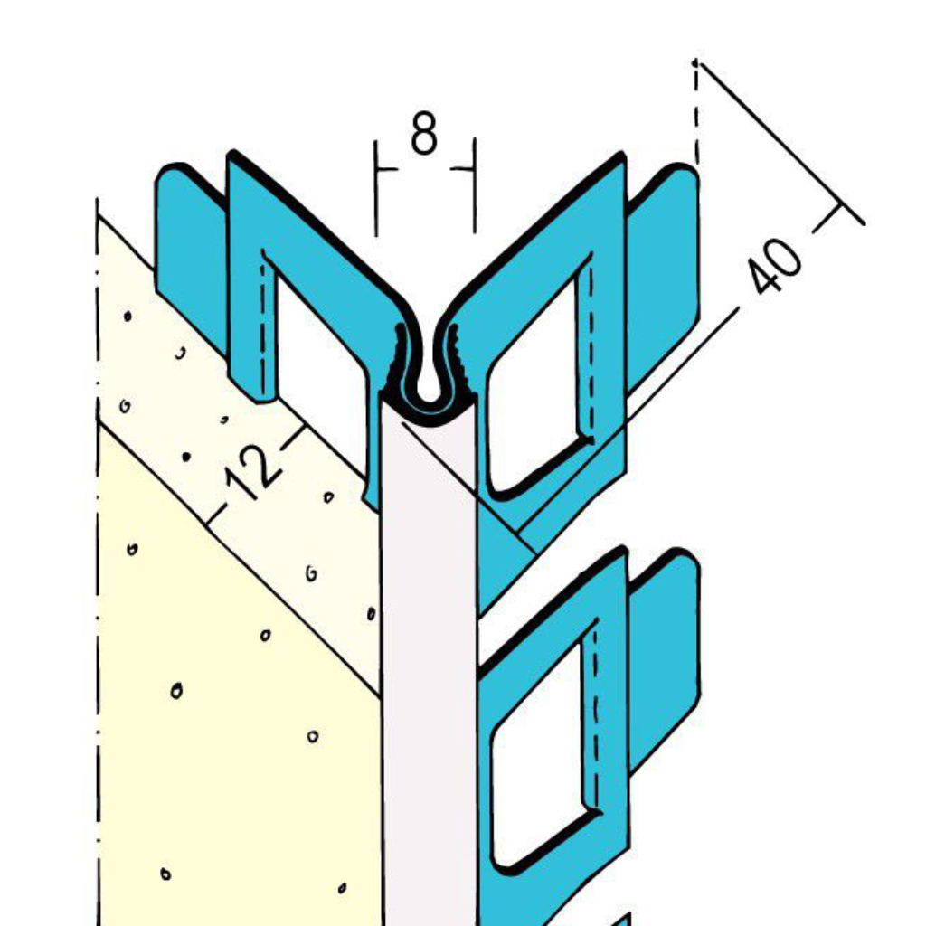 Kantenprofil Innen- und Außenputz 1041