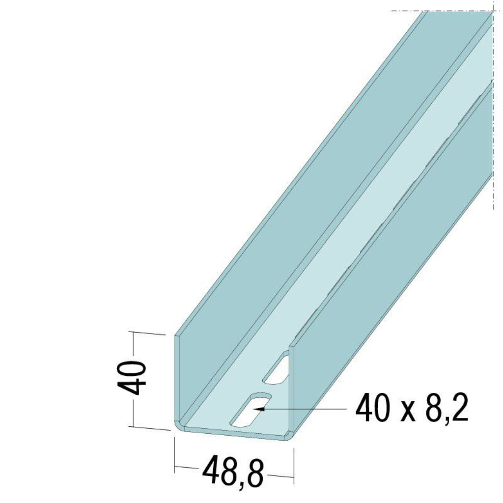 U-Aussteifungsprofil 05129 260,0