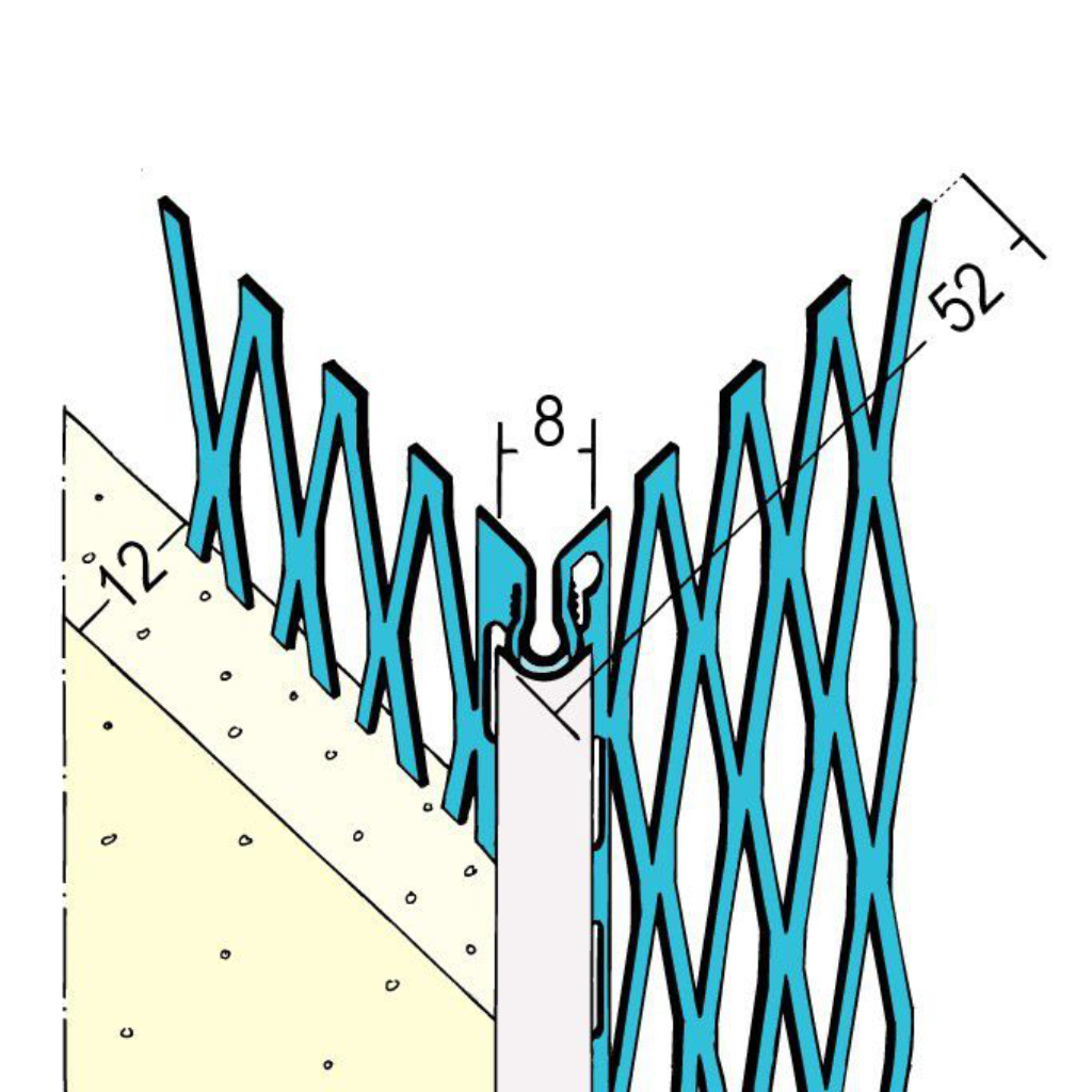 Kantenprofil für den Außenputz 1086