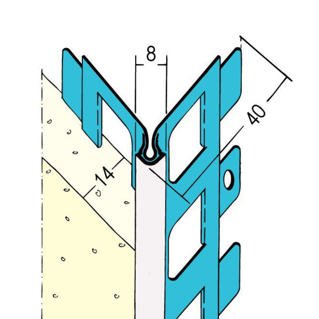 Kantenprofil für den Außenputz 1013