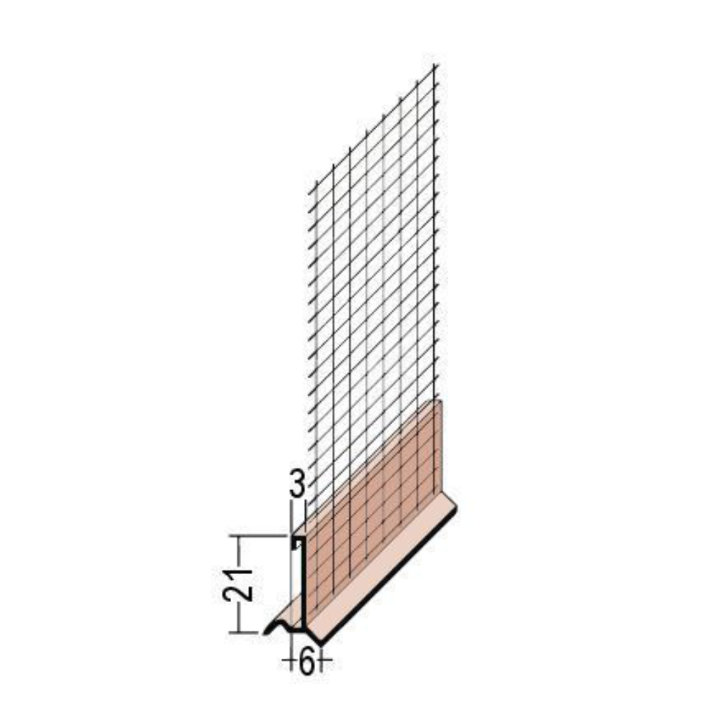 Aufsteckprofil für WDV-Systeme 37300