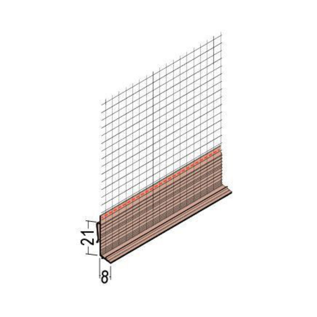 Aufsteckprofil für WDV-Systeme 37404