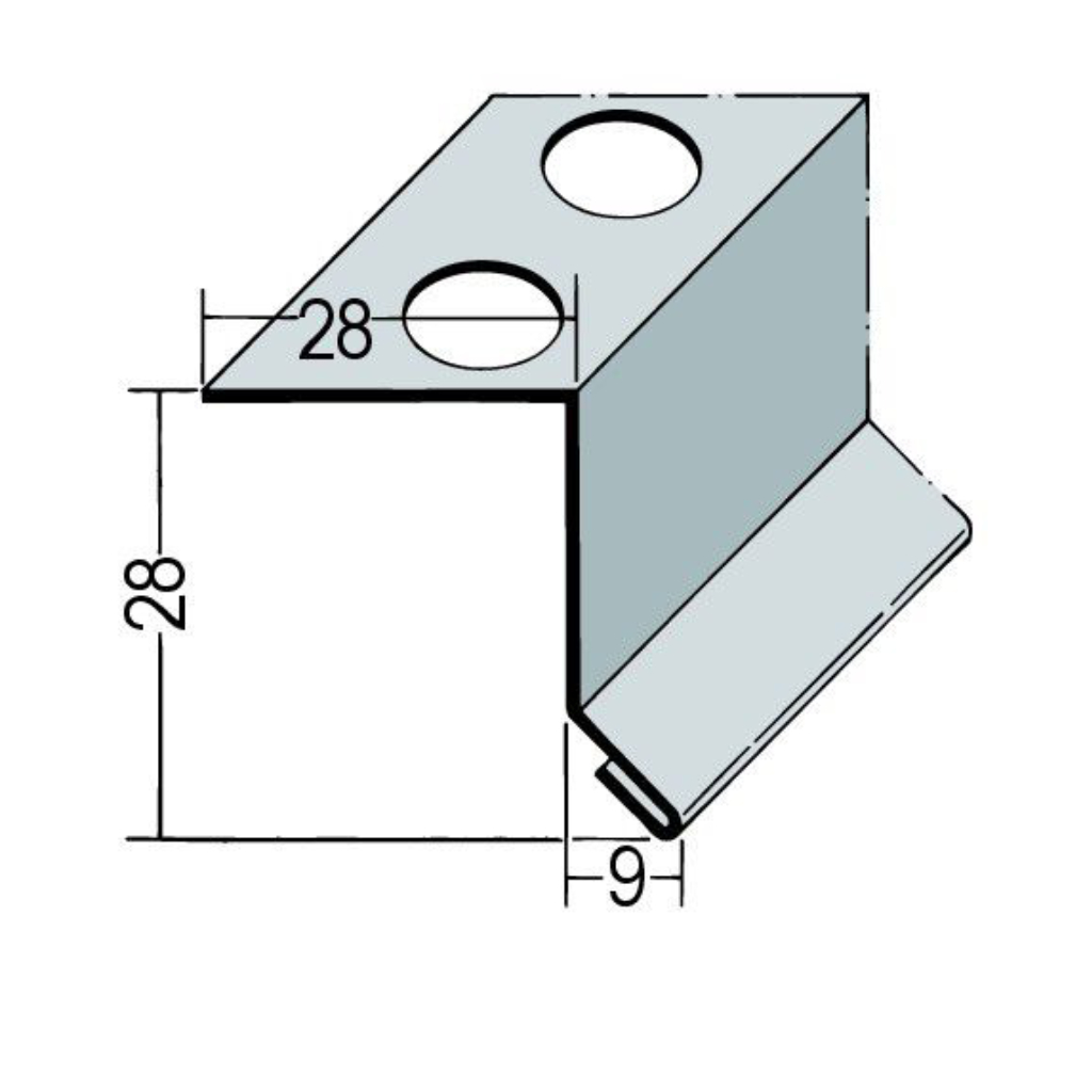 Gleitlagerfugenprofil für WDV-Systeme 9181/2151