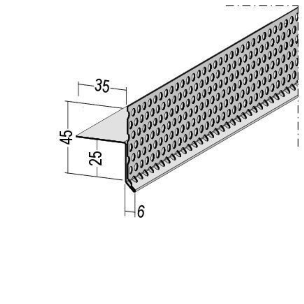 Gleitlagerfugenprofil für WDV-Systeme 9540