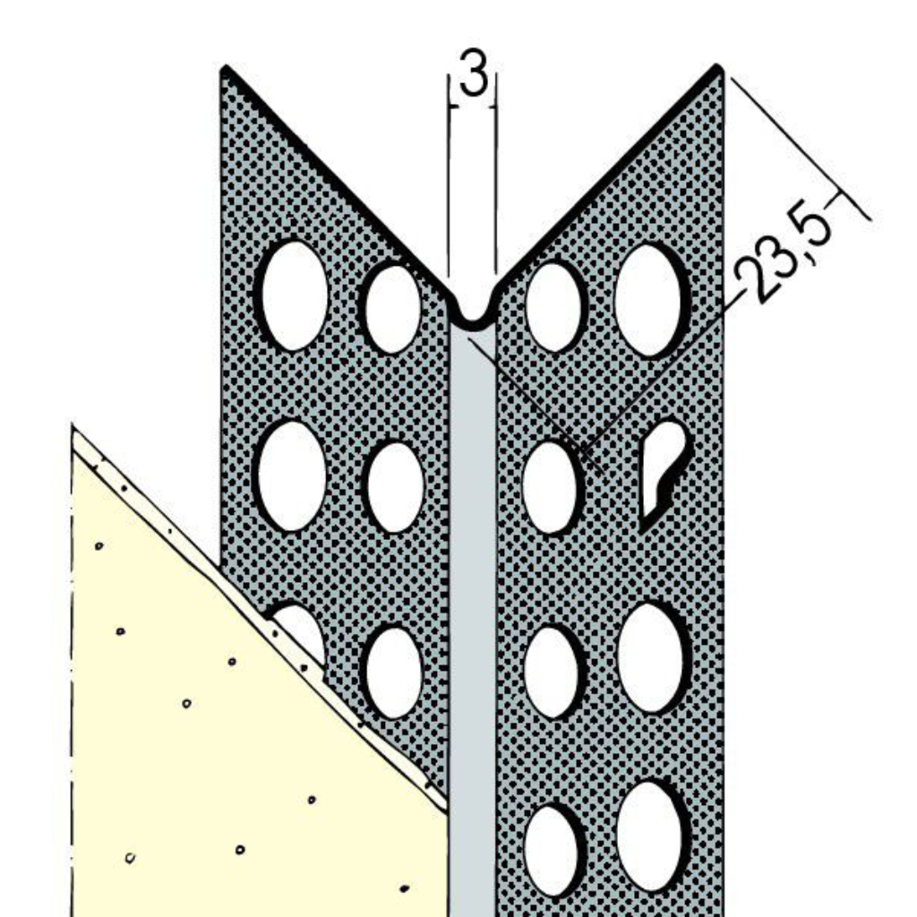 Kantenprofil für den Trockenbau 09079 250,0