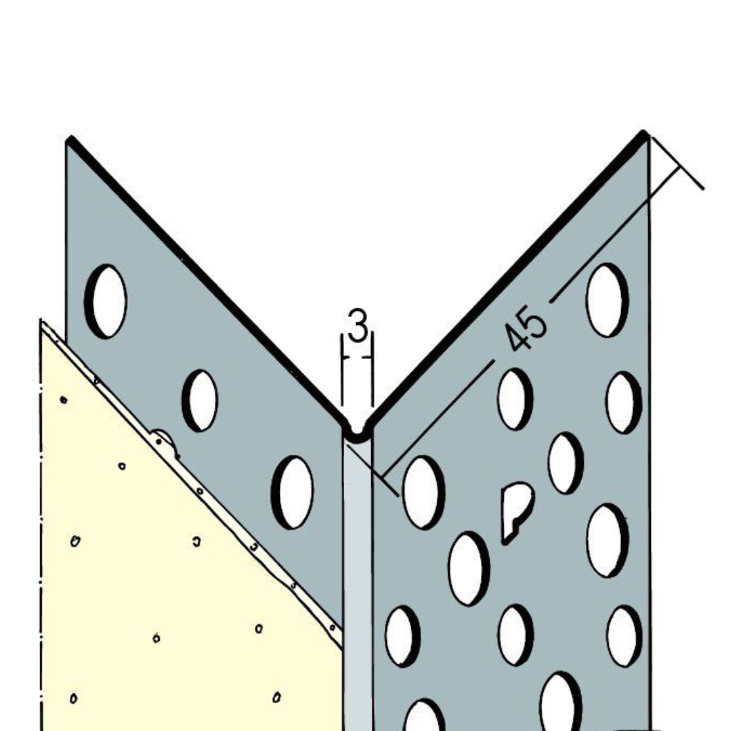 Kantenprofil für den Trockenbau 09179 250,0