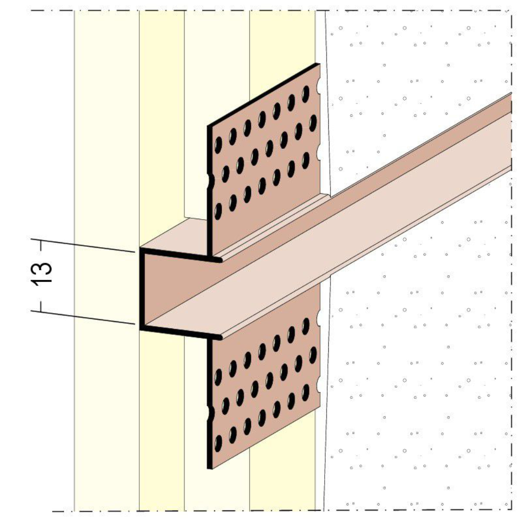 Zierleiste für den Trockenbau 37724