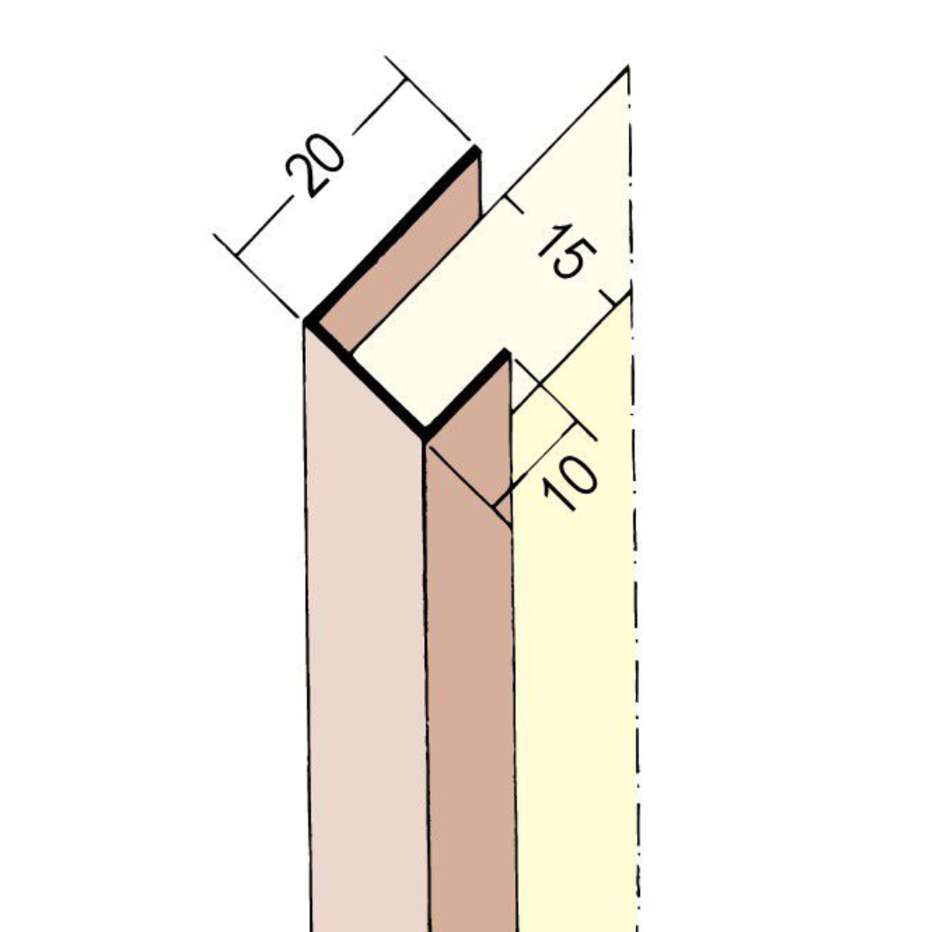 Einfassprofil für den Trockenbau 3747