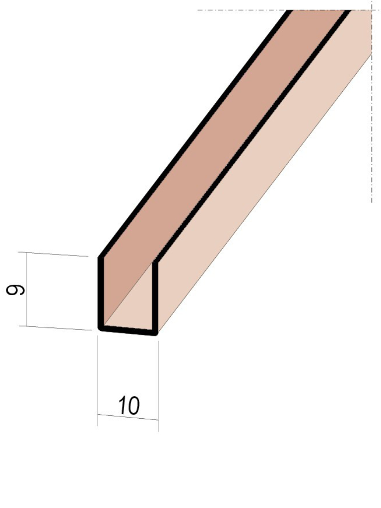 PVC-Füllprofil 03655 300,0 10