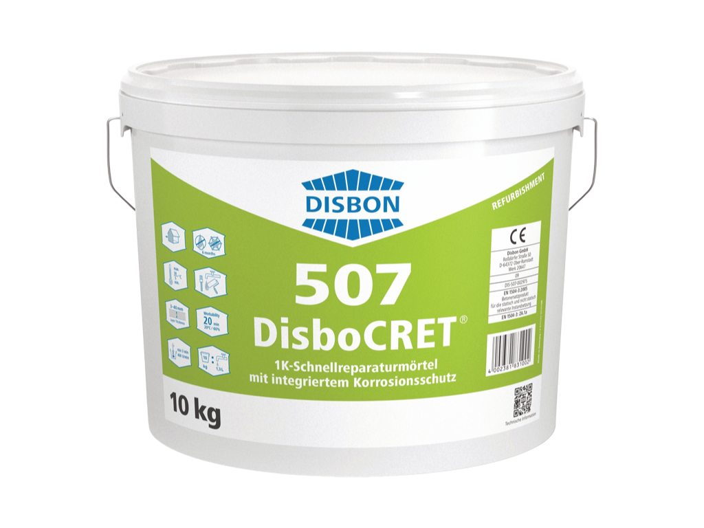 DisboCRET® 507 1K-Schnellreparaturmörtel 10 kg