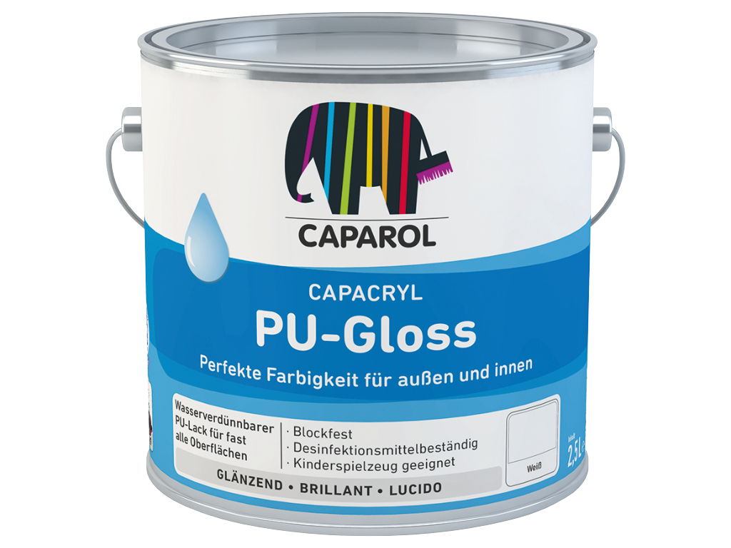 Capacryl mix PU-Gloss, Basis Basis T 2,4 l
