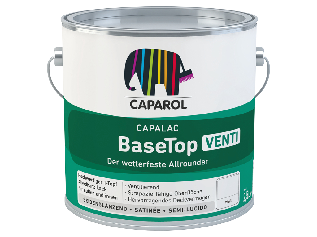 Capalac mix BaseTop Venti, bunt Sonderton PG 1, 2, 3 0,750 l