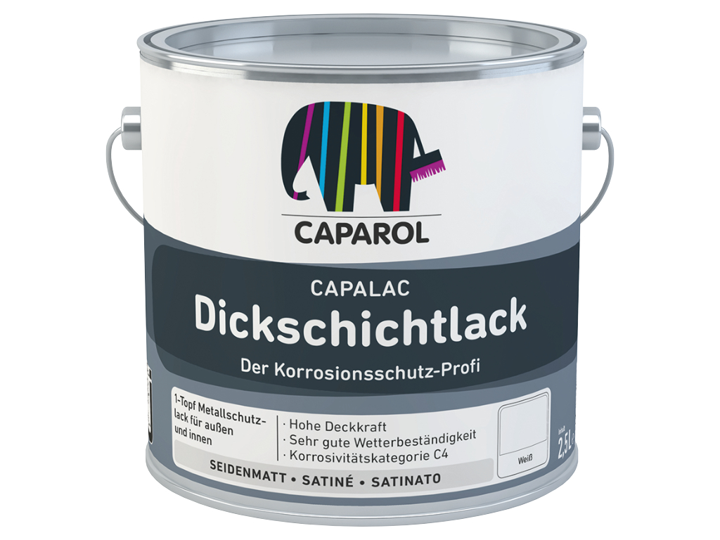 Capalac mix Dickschichtlack,  Glimmerfarbtöne