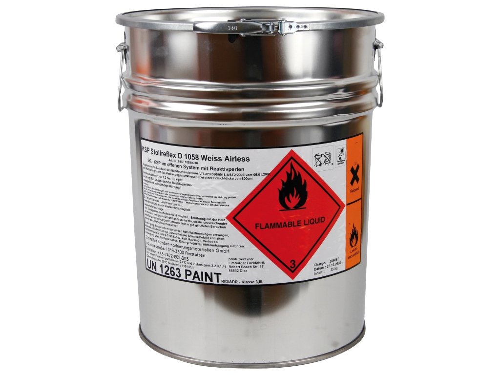 Stollreflex D 1058, Spritzplastik* Rot 25 kg