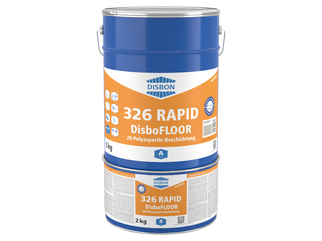 DisboFLOOR® 326 RAPID 2K-Polyaspartic-Beschichtung