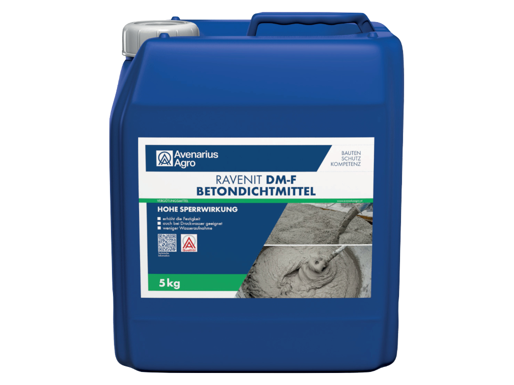 Ravenit DM-F Betondichtmittel Dunkelbraun 5 kg