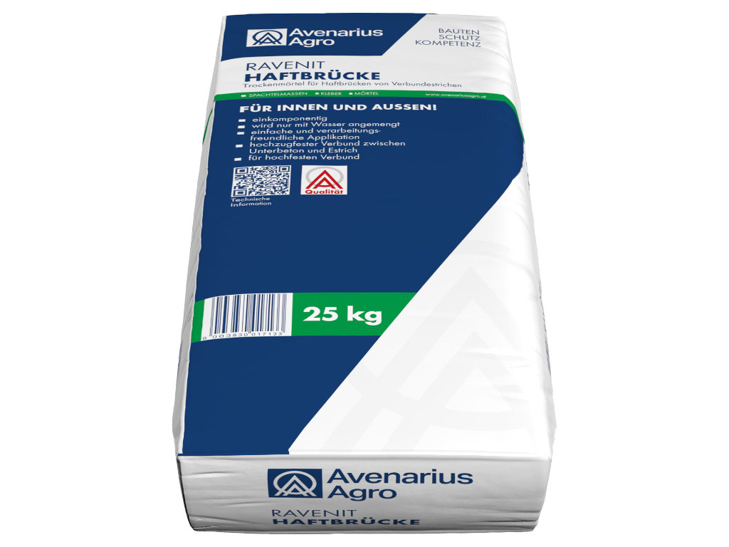 Ravenit Haftbrücke Rot 25 kg