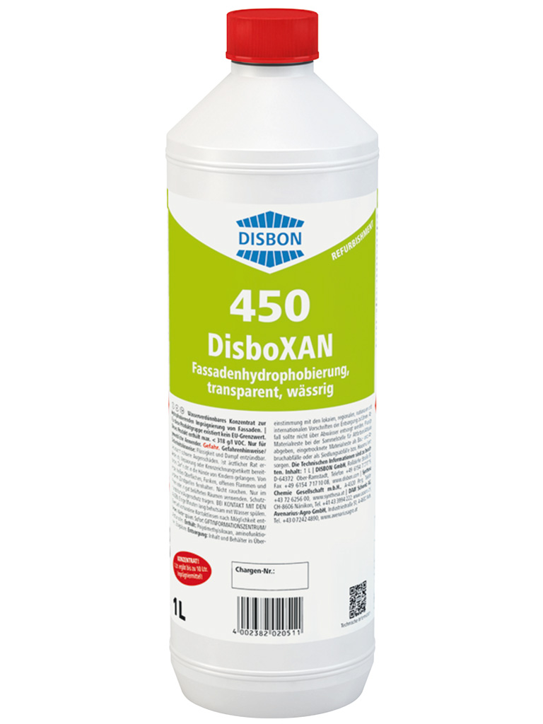 DisboXAN 450 Fassadenhydrophobierung Transparent 1 l