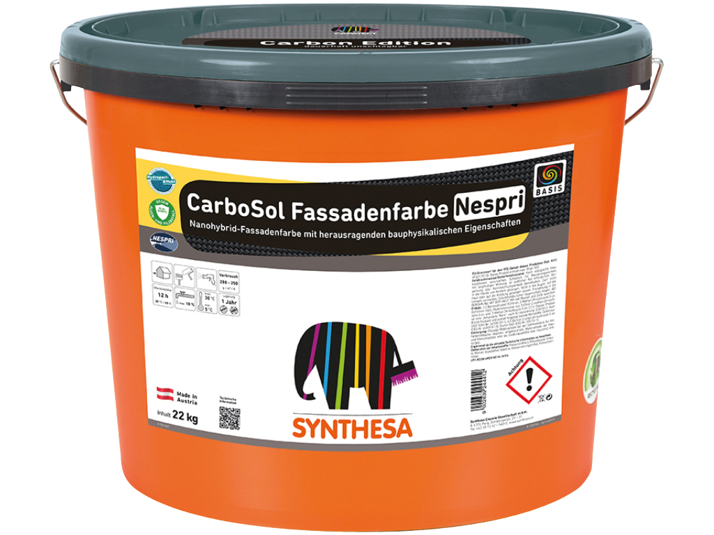 CarboSol Fassadenfarbe Nespri