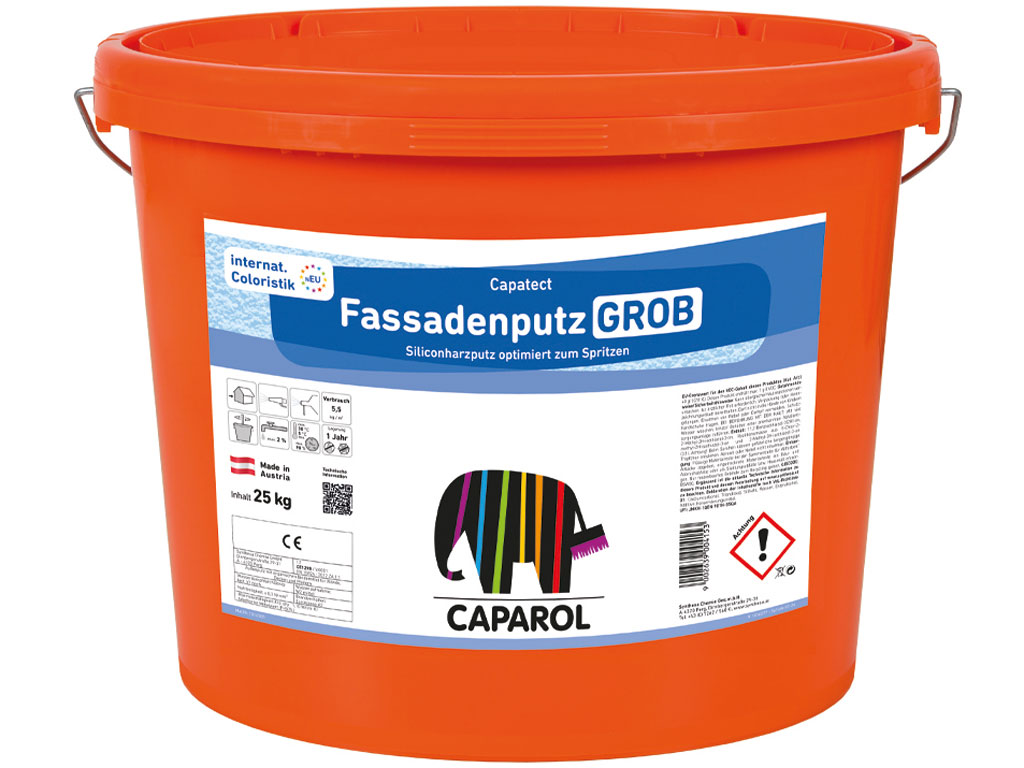 Capatect Fassadenputz GROB