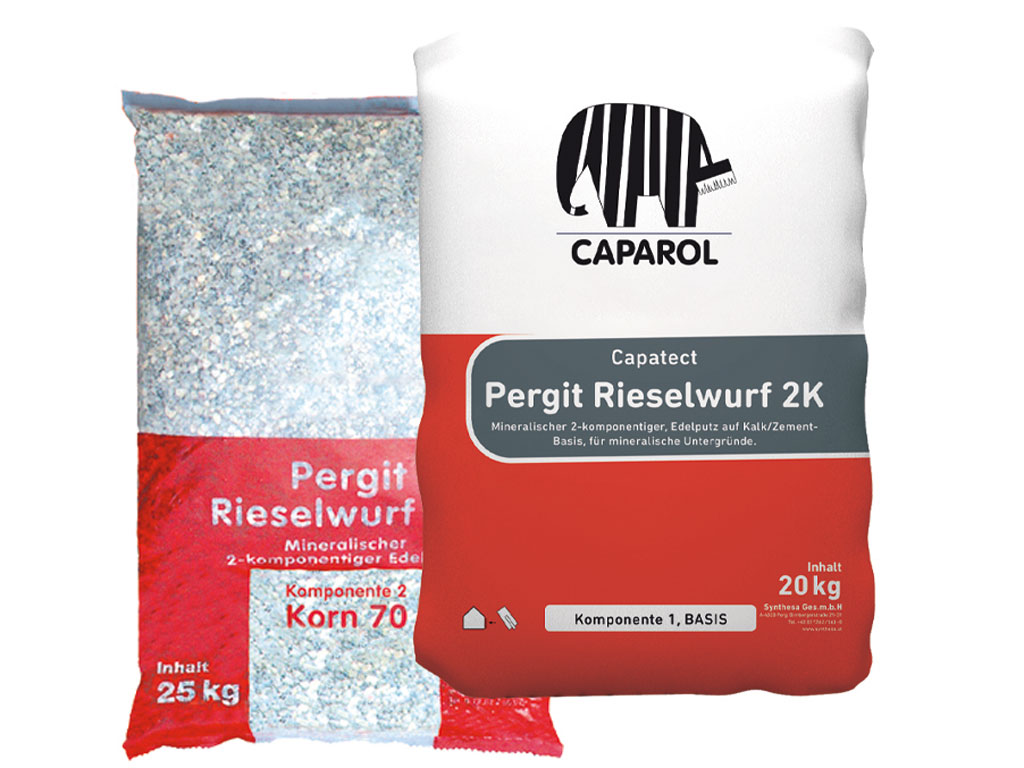 Pergit Rieselwurf