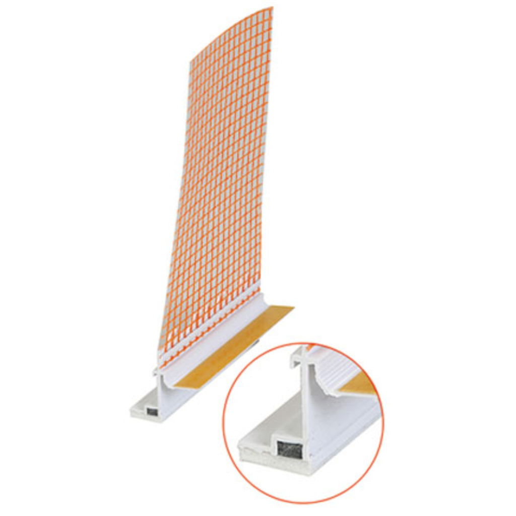 Capatect Fensteranschlussprofil Aluschale 3D 16 mm bzw. 18 mm
