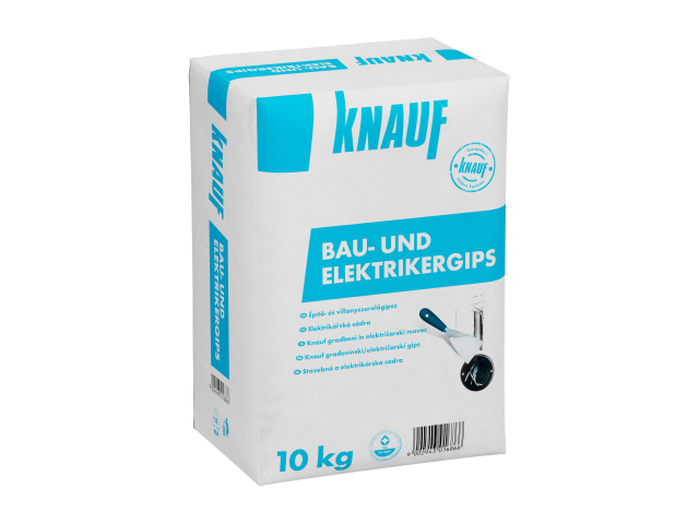 Bau- u. Elektrikergips 10 kg (50)