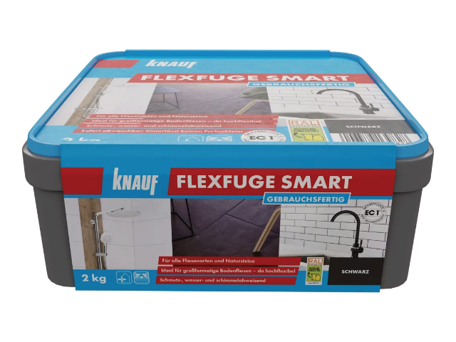 Flexfuge Smart schwarz 2 kg D/F/NL/I