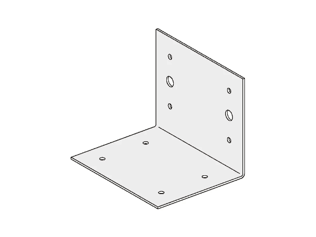 SL-Anschlusswinkel 125/100/100mm gel.